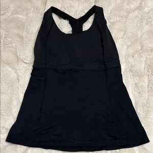 Lululemon Black Racerback Tank Top